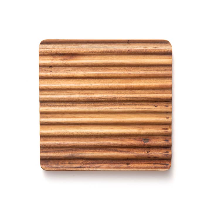 Fox Run Brands - Wholesale Trivet - Ironwood Gourmet Sedona Acacia Wood Trivet