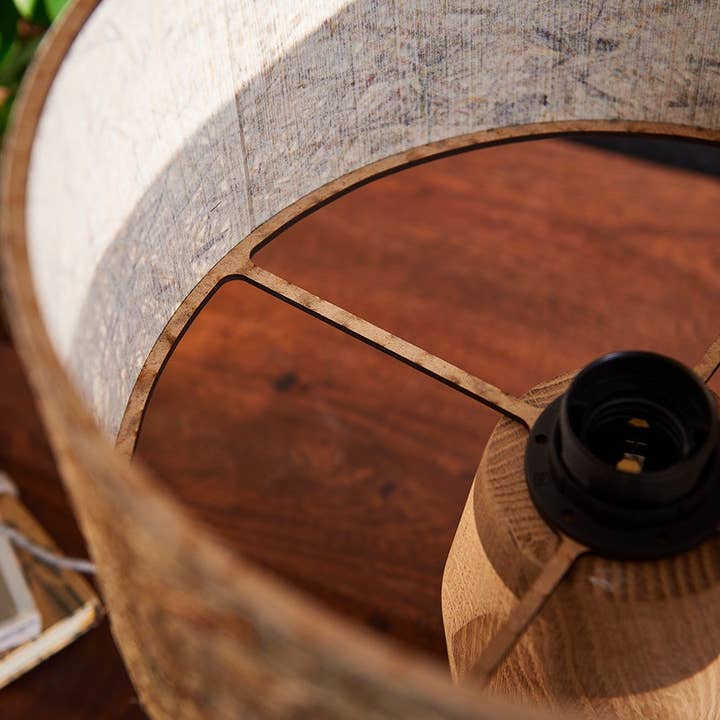 LeuchtNatur GmbH – Engroshandel Skrivebordslampe – Pura kornblomst & eg sengelampe2