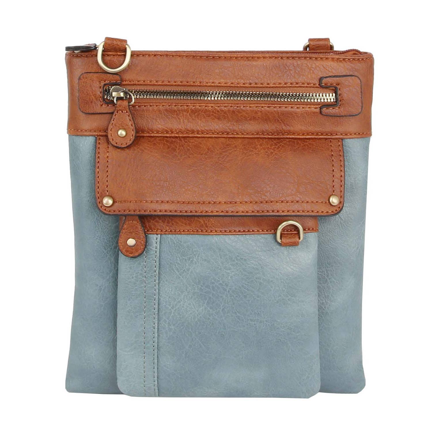 Handbag Factory Corp - Wholesale Crossbody Bag - Women's - Large Crossbody Handbag for Ladies Multi Pocket4