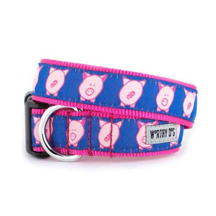 Wilbur Pig Collar for wholesale by The Worthy Dog
