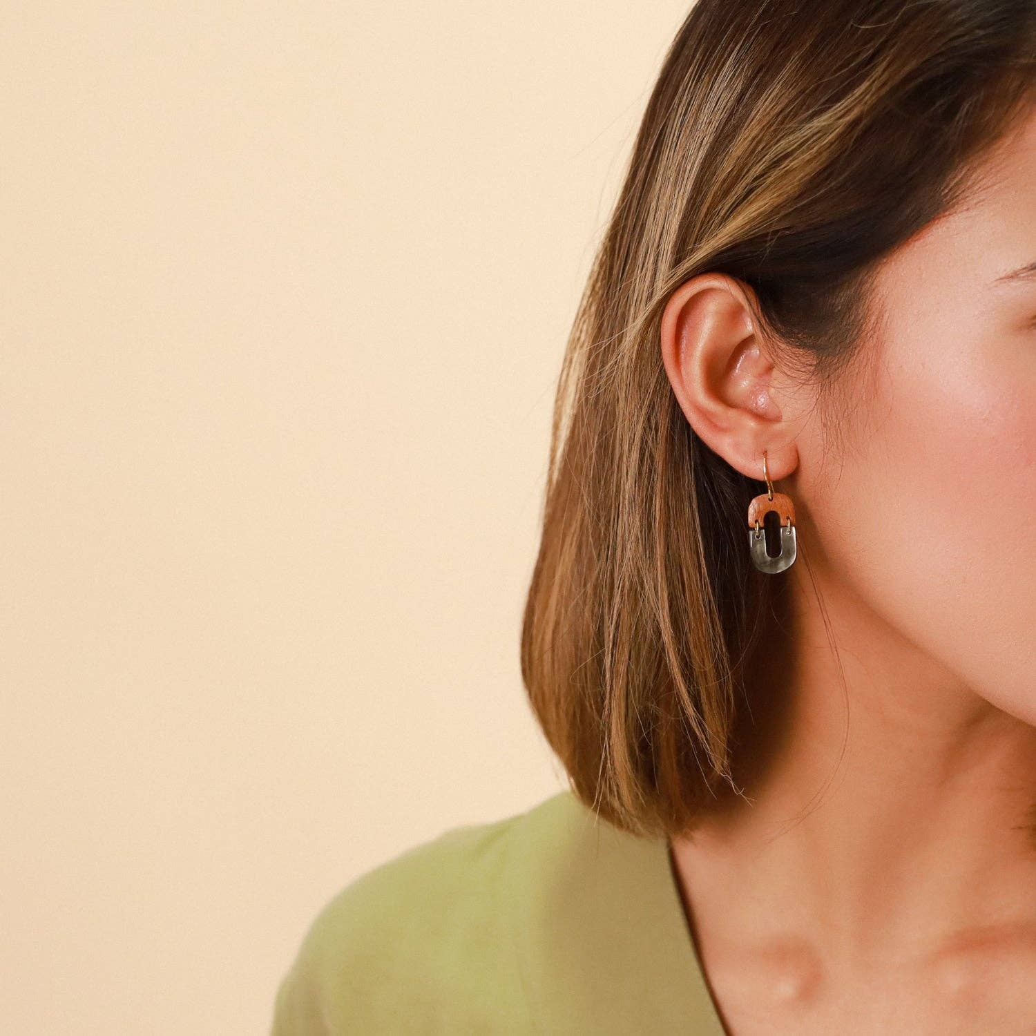 Glenn Griffin Collections - Wholesale Dangle Earrings - NBE23.1 Double You 12-785342