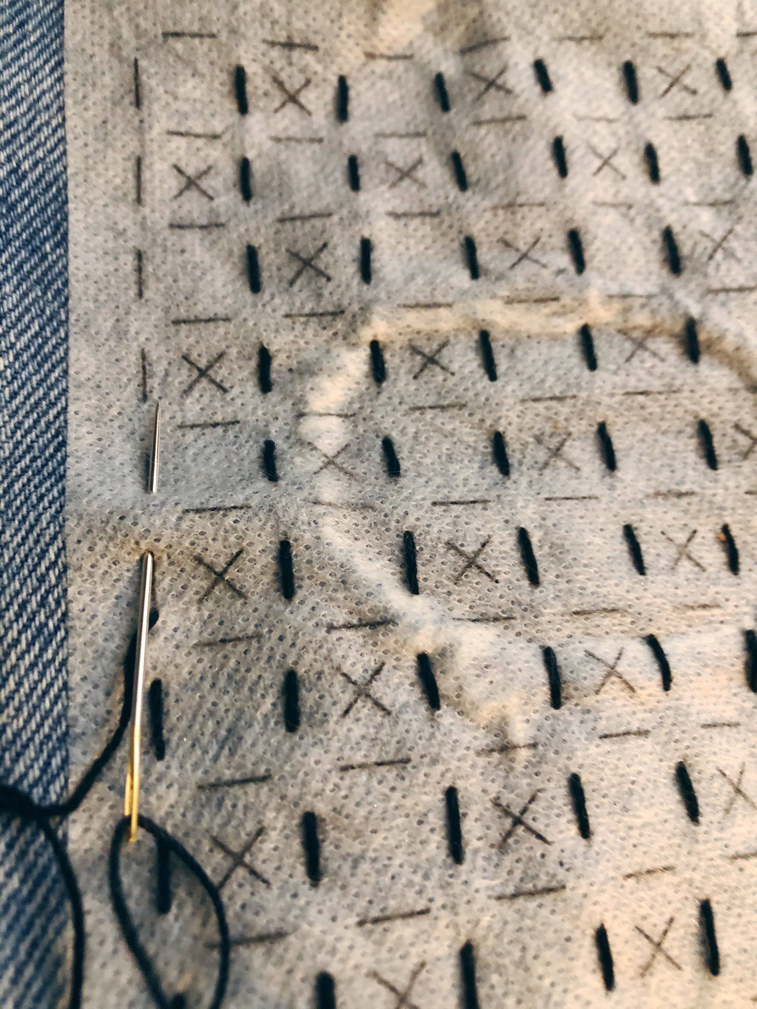 Wrenbirdarts - Vendita all'ingrosso Kit da cucito creativo - Trasferimenti Lavabili per Riparazioni #4 con Motivi Verdi5