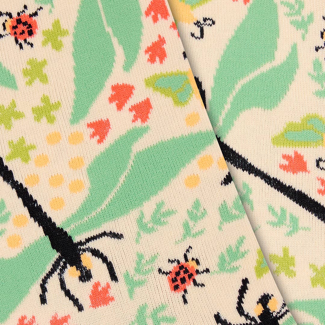 KYLIE CRAZY - Wholesale Socks - Women's - DRAGONFLY fun cotton seamless socks unisex4