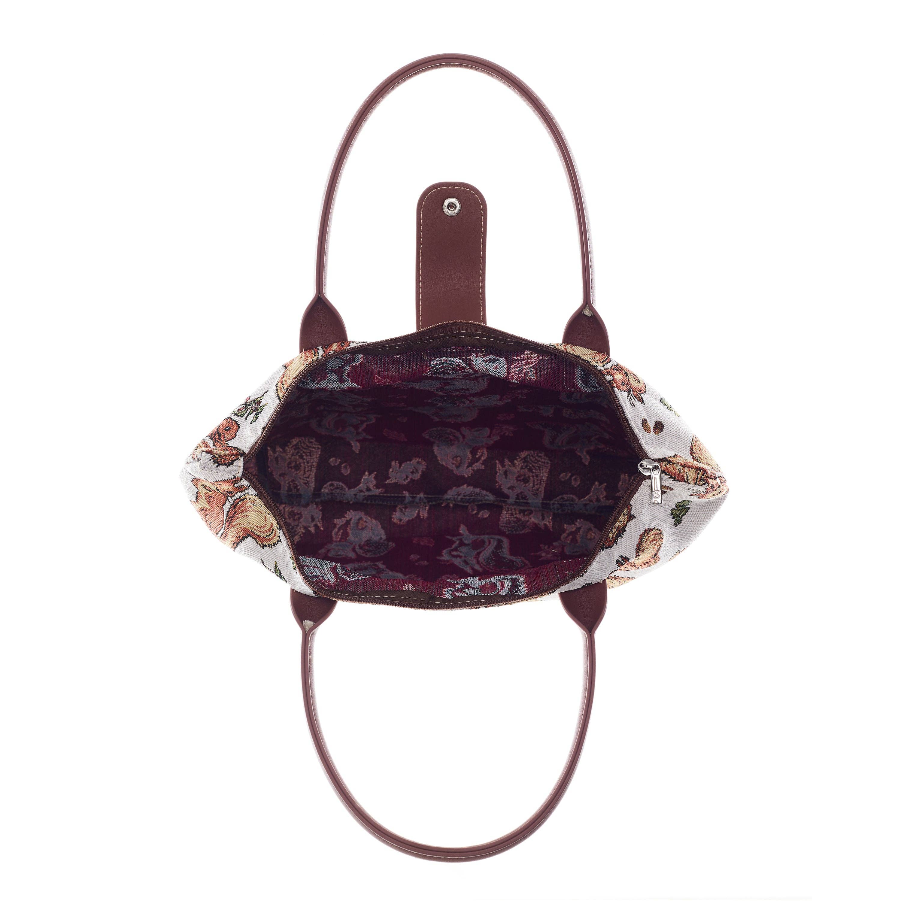 Signare Tapestry - Vendita all'ingrosso Borsa per shopping/spesa - Beatrix Potter™ Scoiattolo Nutkin - Borsa Pieghevole5