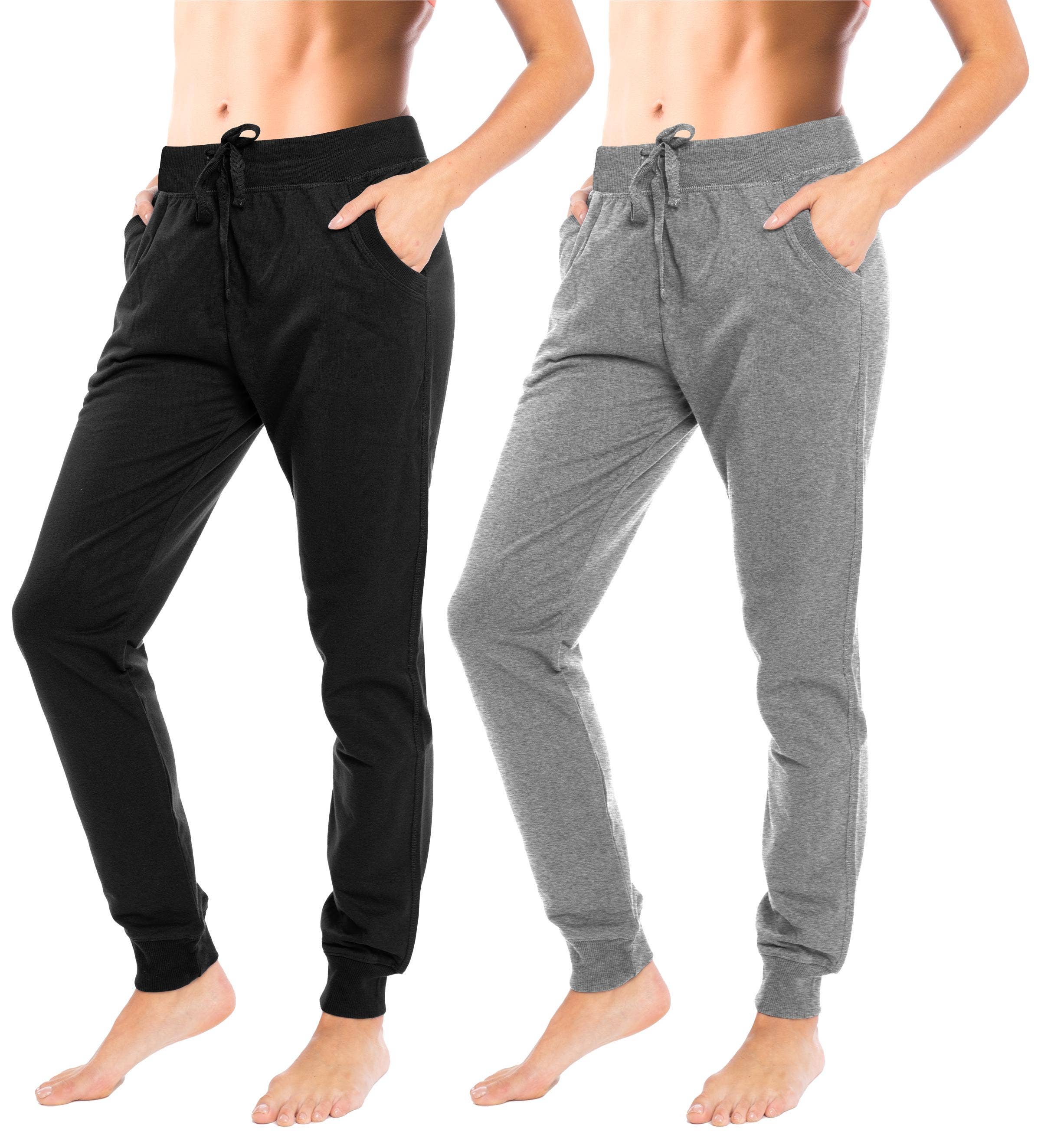 I-Wear Brands – Engroshandel Loungesweatpants/jogginbukser – til kvinder – Kvinders franske terry jogger sweatpants3