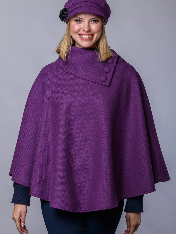 Mucros Weavers - Wholesale Poncho - Women's - Poncho 731