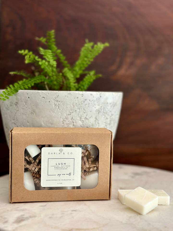 Lush (inspiriert von Baccarat Rouge) Wax Melts für den Großhandel von Darla & Co.