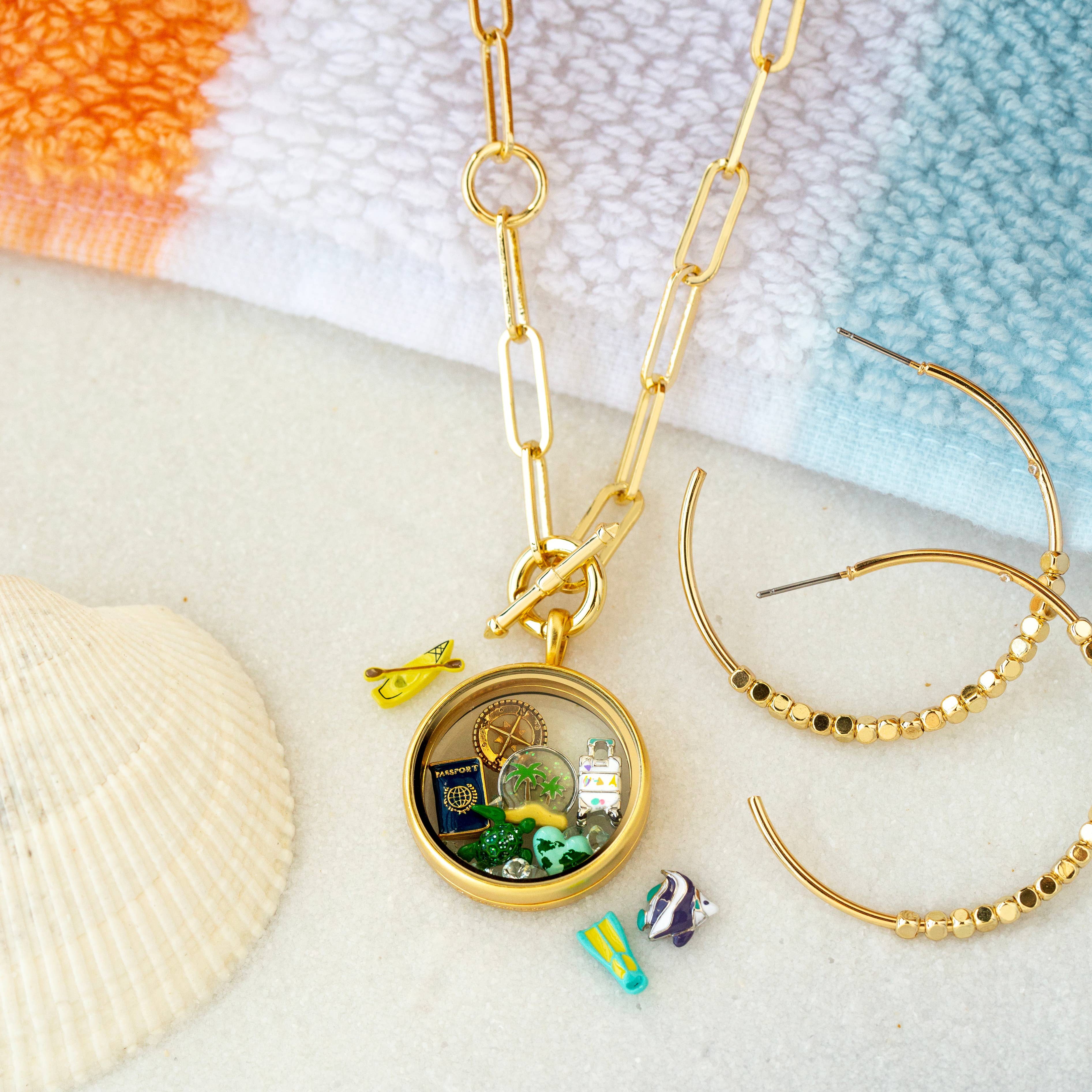 Origami Owl - Wholesale Locket Necklace - Modern Hinged Locket2