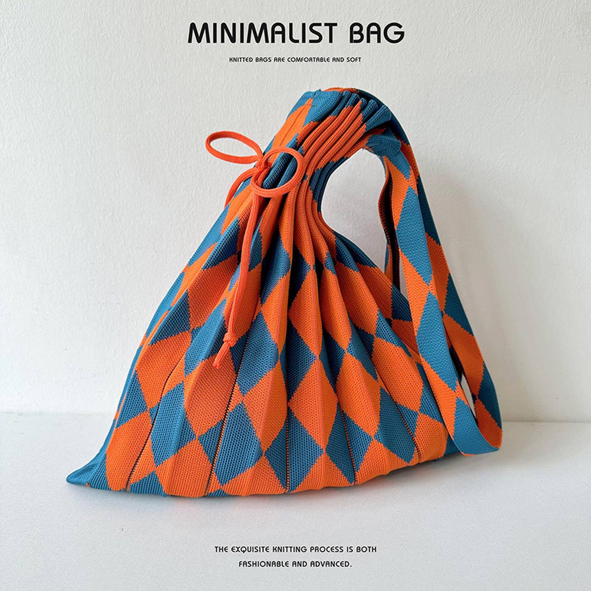 ACCITY - Wholesale Shoulder Bag - Women's - Large Knit Pleated Crossbody Shoulder Bag for Wome_CWAB153314