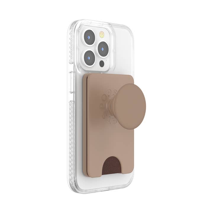 PopSockets - Vente Étui portefeuille pour téléphone – unisexe - Portefeuille de téléphone PopSockets MagSafe - Latte5