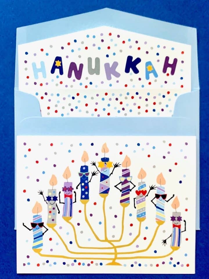 Hanuk-Kool - Set di 10 biglietti per la vendita all'ingrosso da parte di Mighty Violet Design