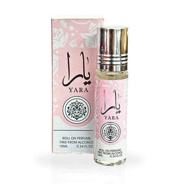 Showcase - Wholesale Roll-On Fragrance - Yara by Lattafa Perfumes Femme Concentrated Oil Fragrance Roll-On (10mL)