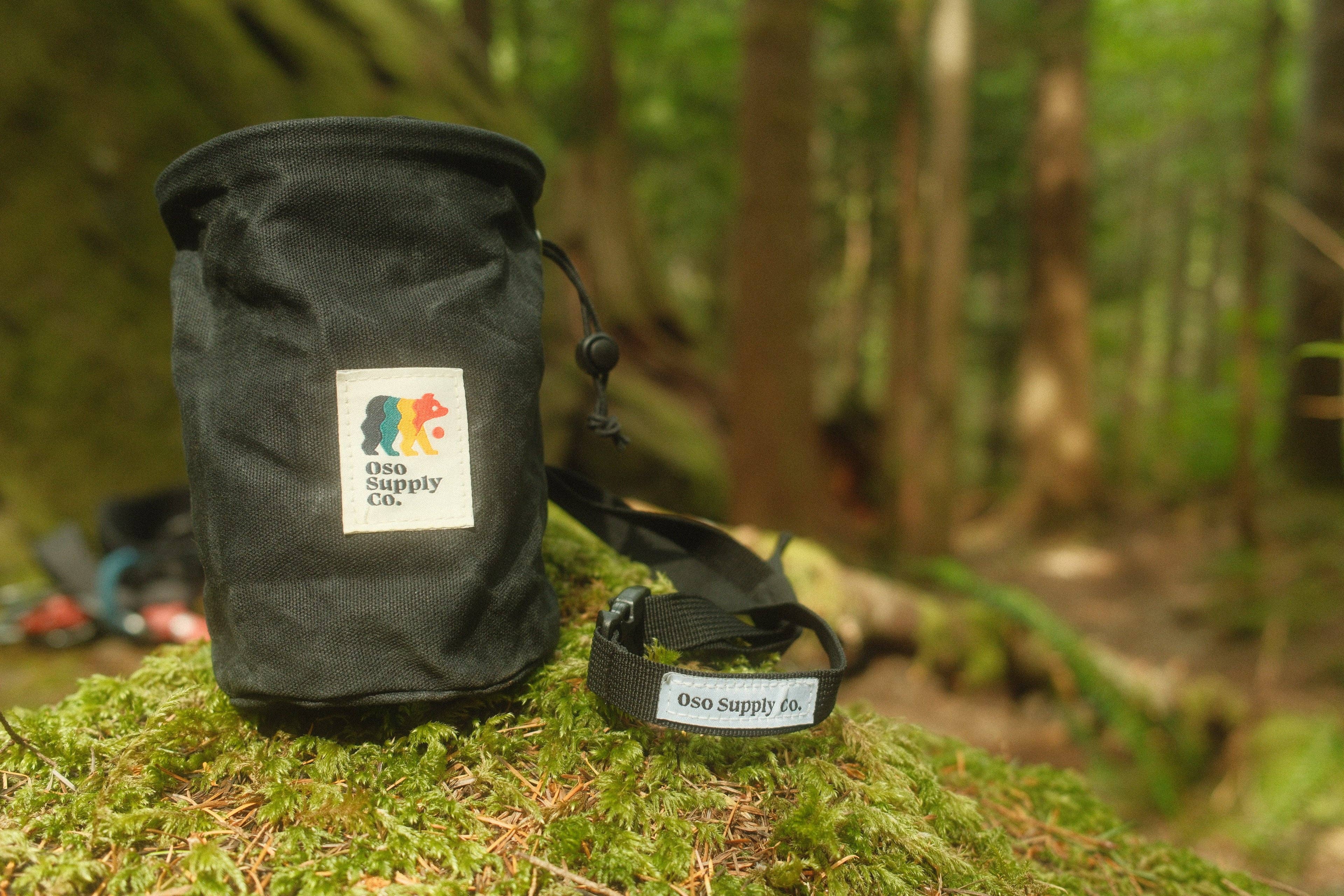 Oso Supply Co - Wholesale Drawstring Bag - Unisex - Waxed Canvas Chalk Bags9