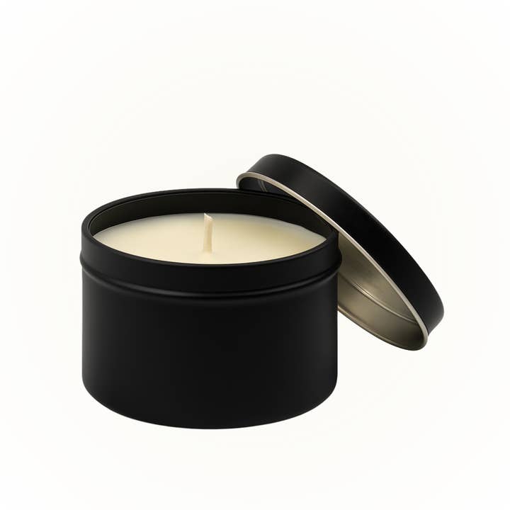 100g Private Label Tin Candle - Black and other Purchase Wholesale plain candles. Free Returns & Net 60 Terms on Faire trending on Faire.