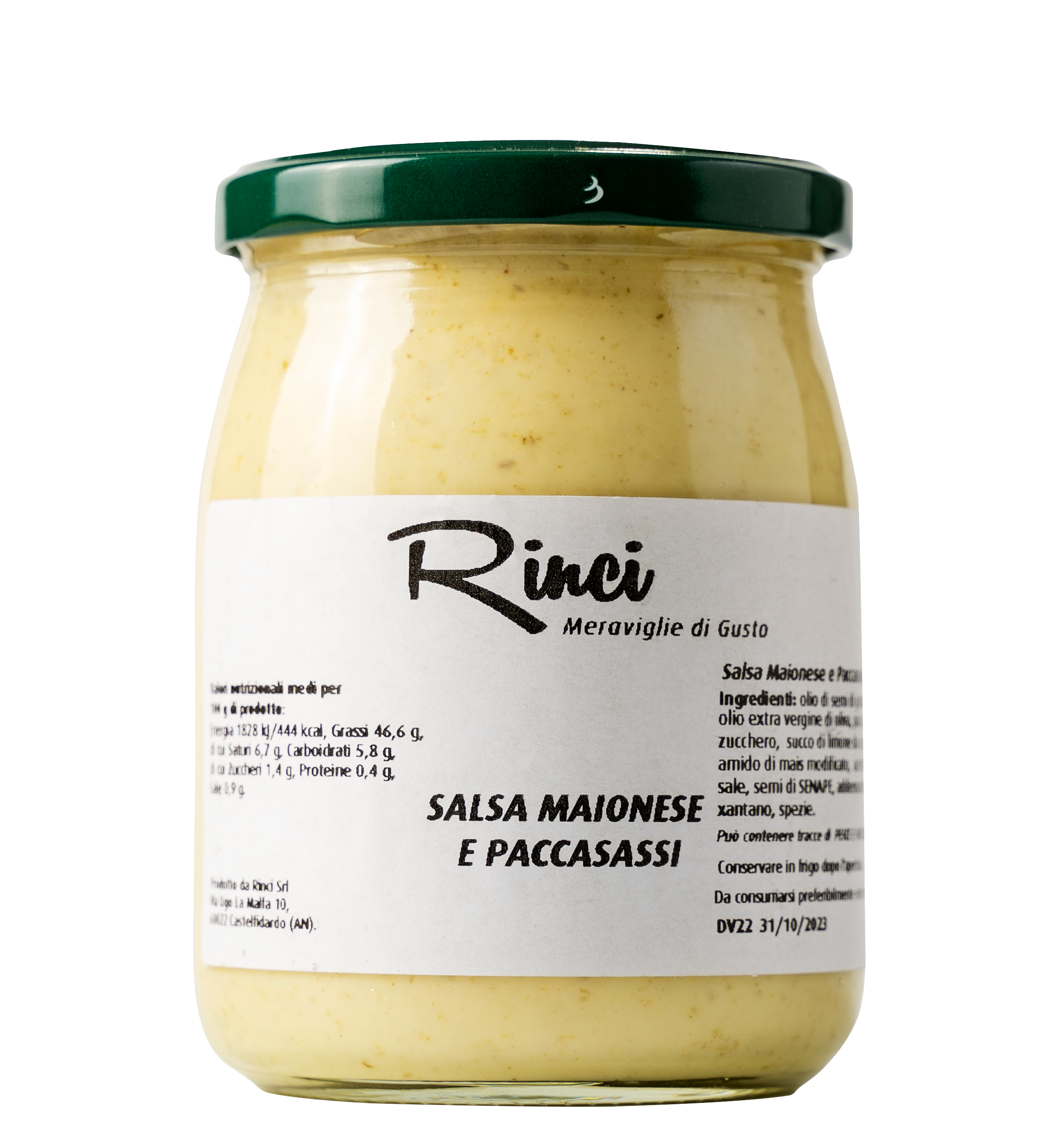 Rinci – Molho por atacado – Maionese vegana com Conero Paccasassi7