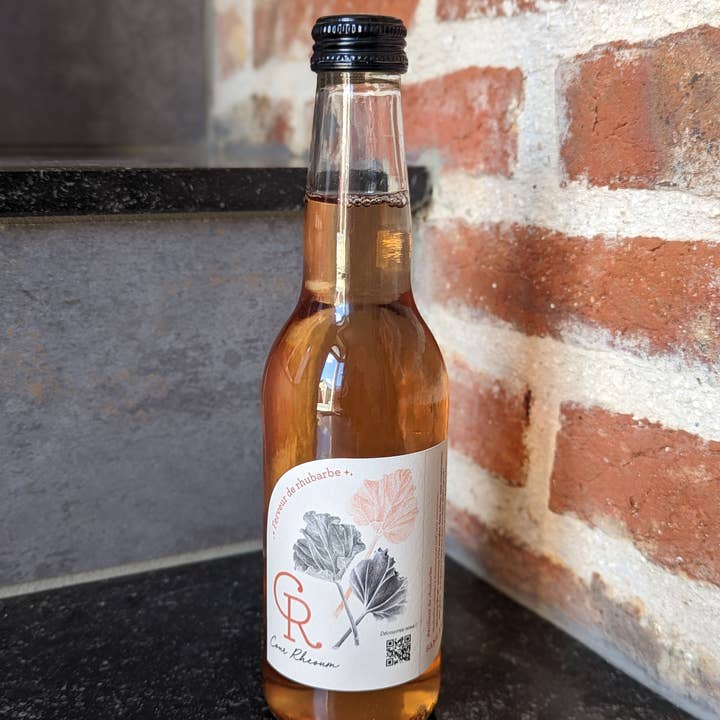 COUR RHEOUM - Wholesale Non-Alcoholic Aperitif/Mocktail - Rhubarb fervor1