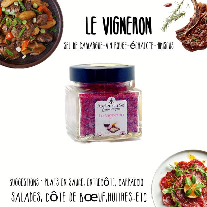 Sel " Le Vigneron " - 200 gr et autres tendances Résultats pour vendeurs vins en vente B2B. Retours gratuits et paiement à 60 jours sur Faire sur Faire.