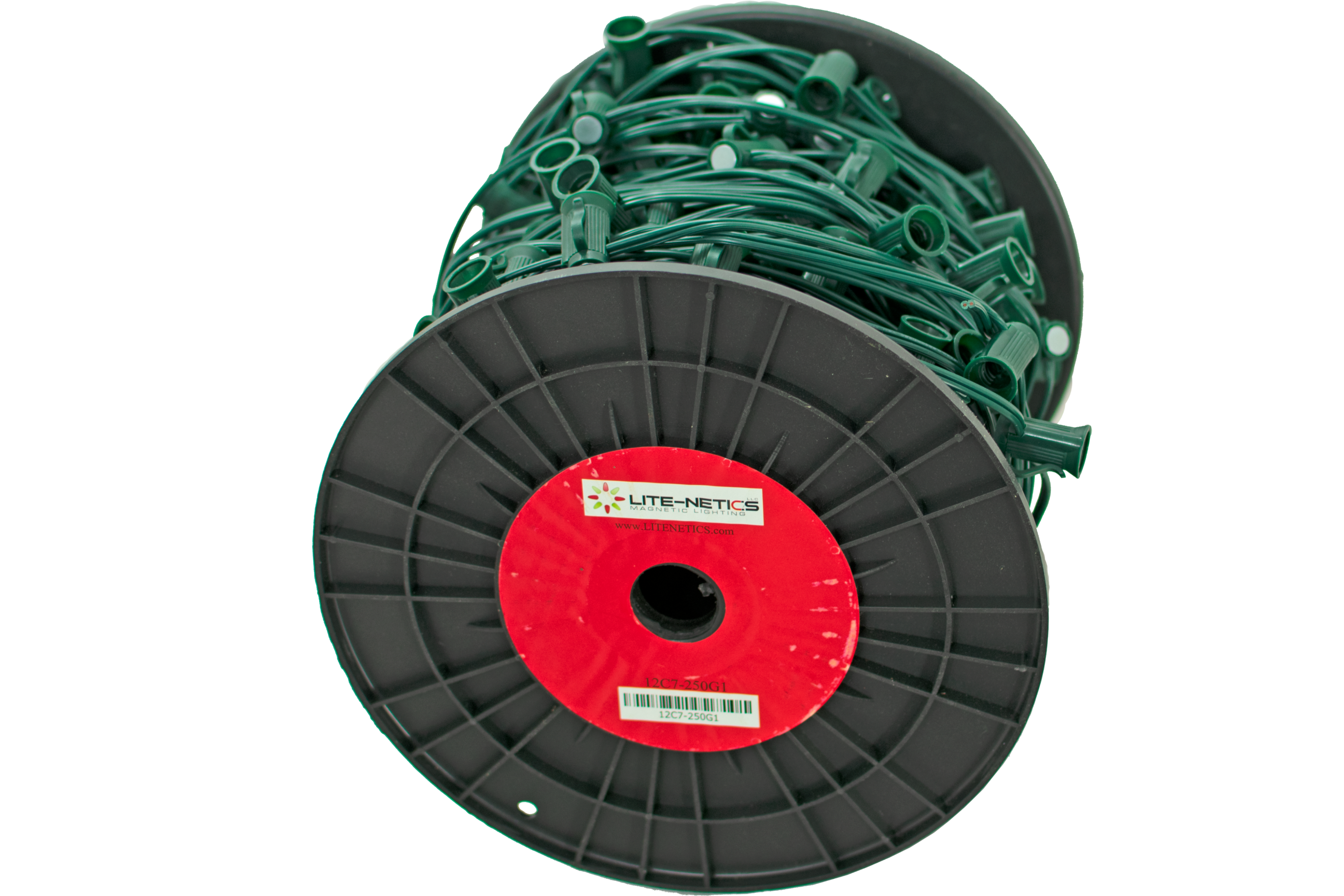 Lee Display – Engroshandel Lyskæde – C7/C9 Magnetisk Ledningsfatning Spoler 250FT3