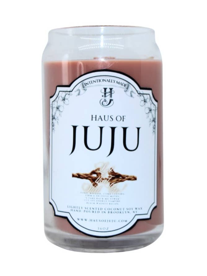 Let That Sh*t Go! | Spiritually Fixed Cord Cutting Candle | 16oz Coconut Soy Wax for wholesale by Haus of JuJu