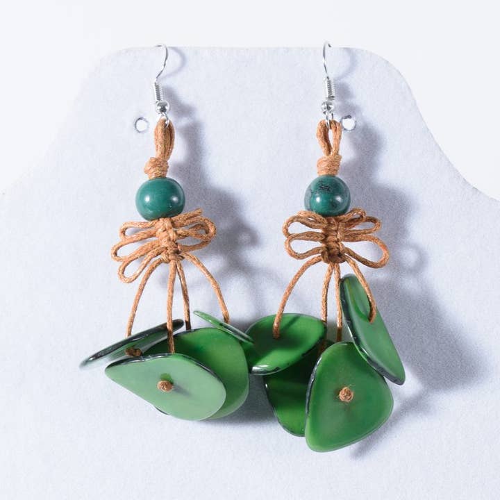 TaguArtsy – wholesale Dangle earrings – Belen Tagua Drop Earrings