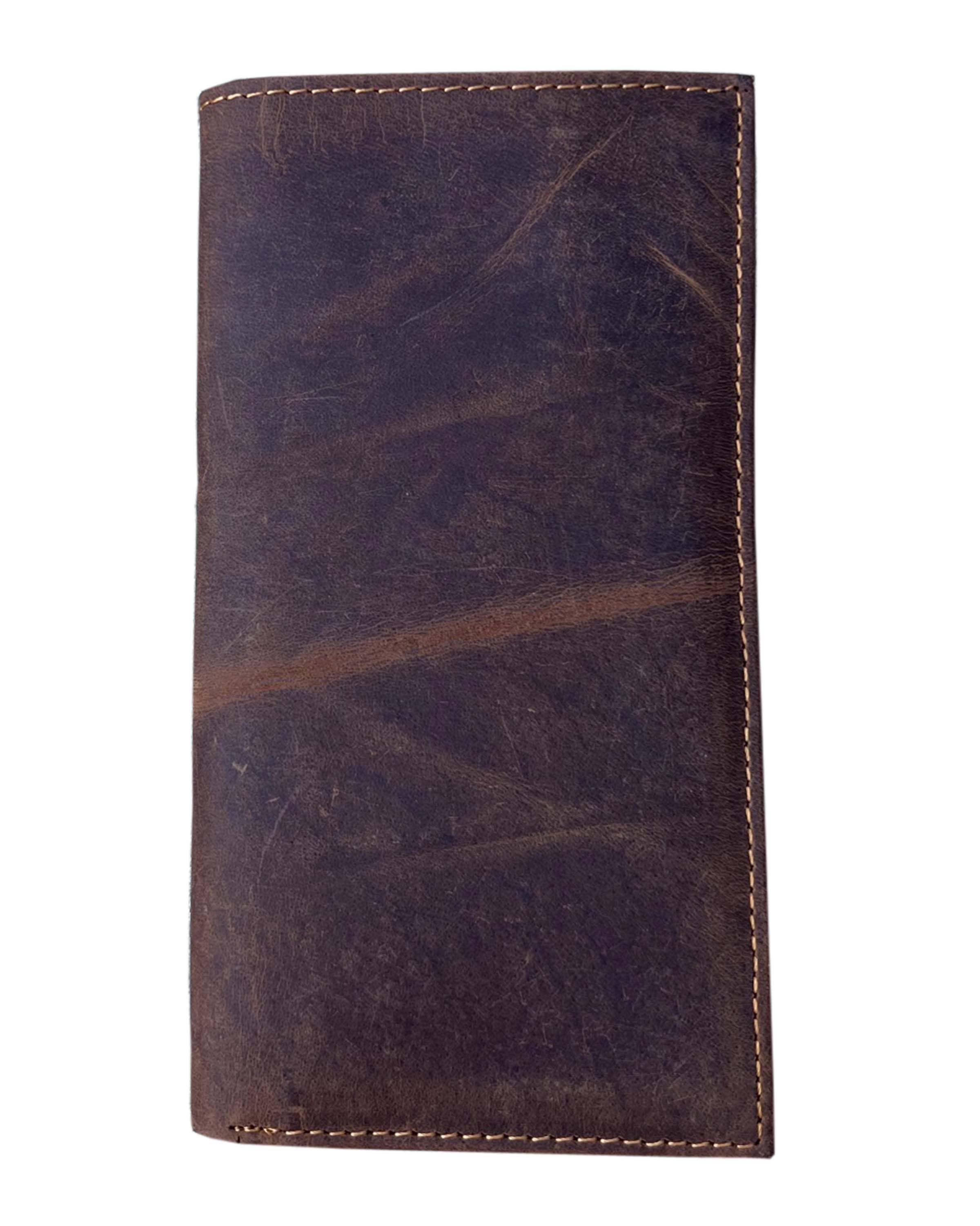 Roma Leathers, Inc. - Wholesale Wallet - Unisex - 3233 RF cowhide leather checkbook wallet3