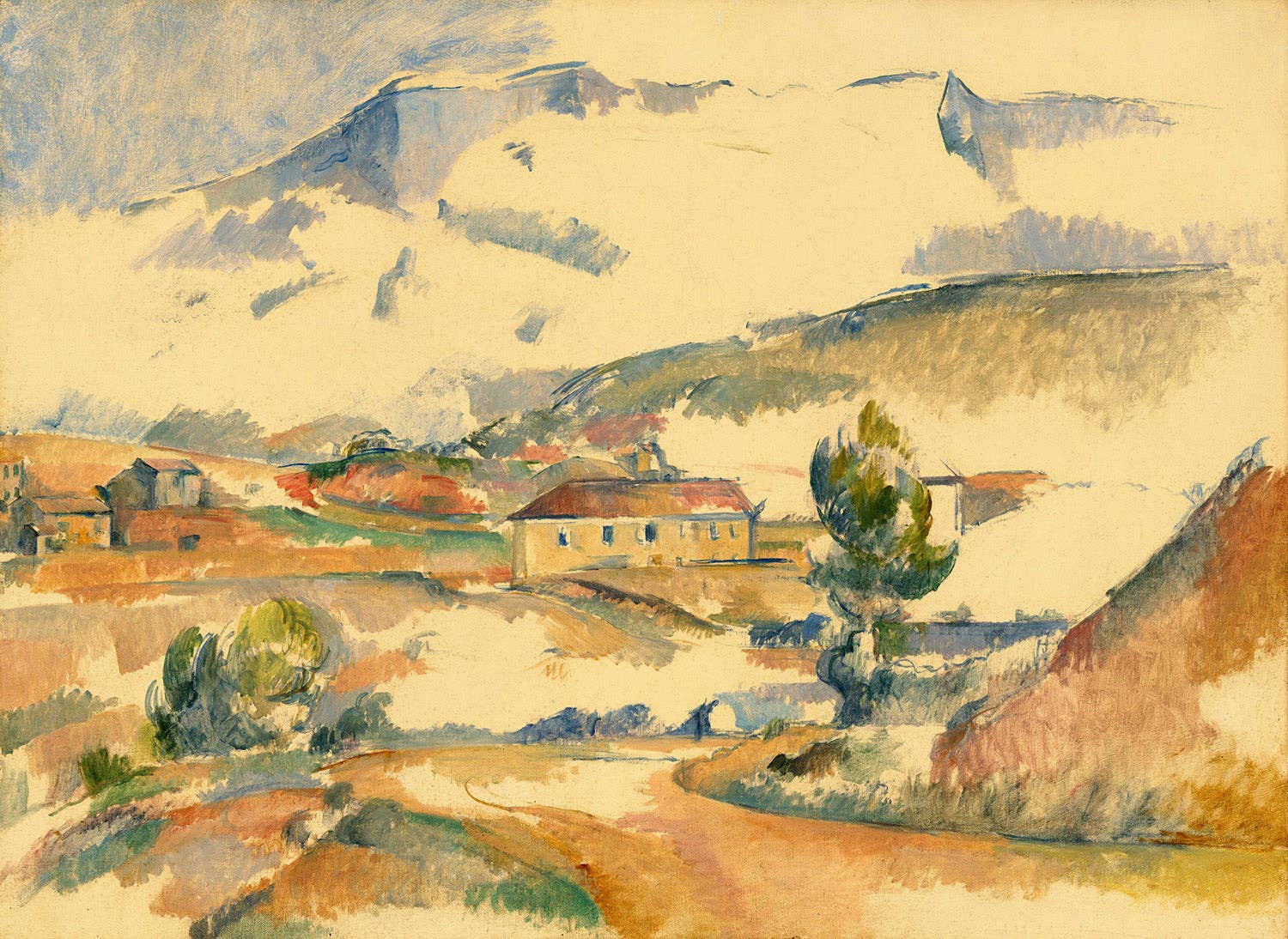 Keep Calm Collection - Wholesale Art Print - Montagne Sainte-Victoire, from near Gardanne by Paul Cezanne0