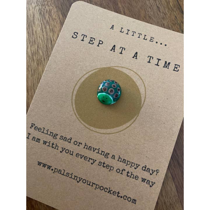 Pals in your Pocket - Wholesale Keepsake Coin/Token - Green Tortoise Charm Pocket Hug For Anxiety Relief2