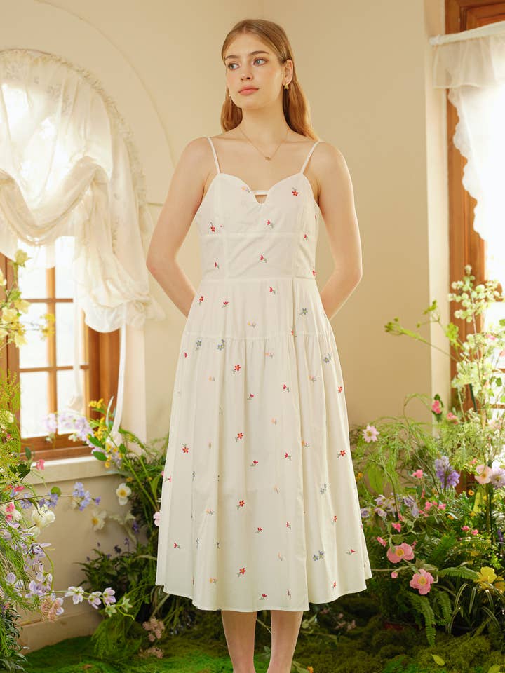 ROSIE POSIE - Wholesale Dress - Women's - RP2294 - Cotton Embroidered Dress0