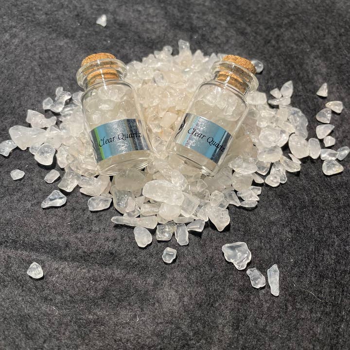 Clear Quartz Crystal Chips for wholesale by Unique by kirsti