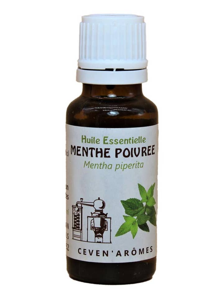Pebermynte Æterisk Olie HEBBD 20ml for engroshandel hos Céven'Arômes