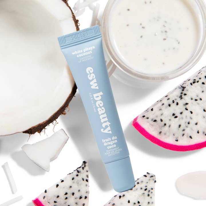 White Pitaya Coconut Smoothie Hydration Lip Treatment for wholesale by ESW Beauty