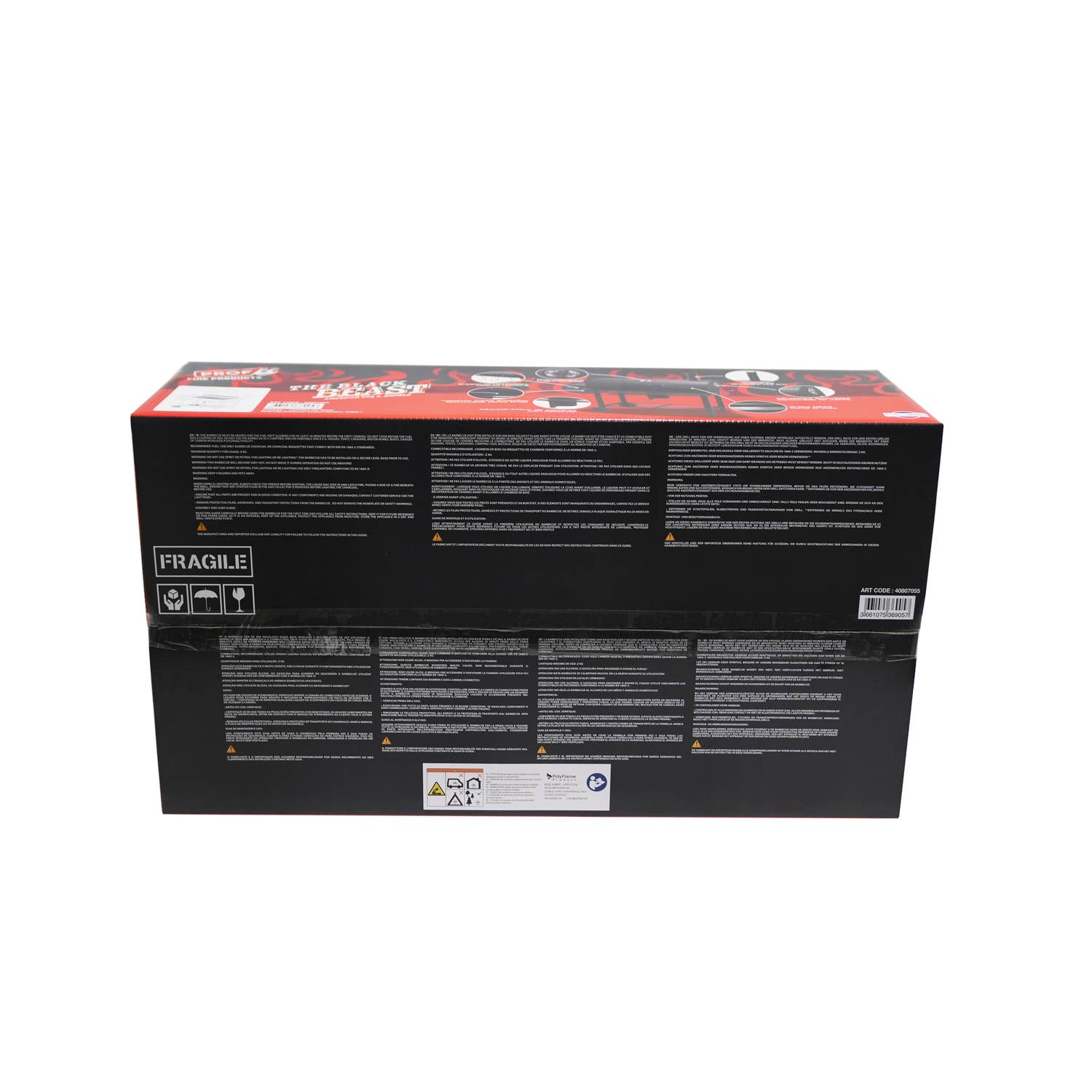 PROF - Wholesale Outdoor Grill Tools - 2-IN-1 BARBECUE GRILL AND SMOKER8