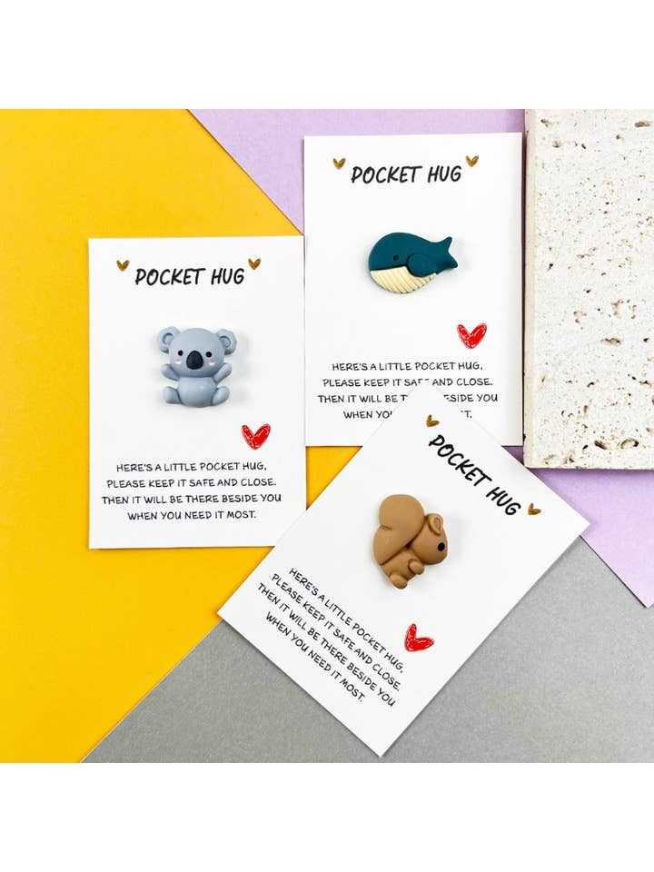 Taphug - Câlin de Poche Animaux Mignons pour la vente par Magia Design