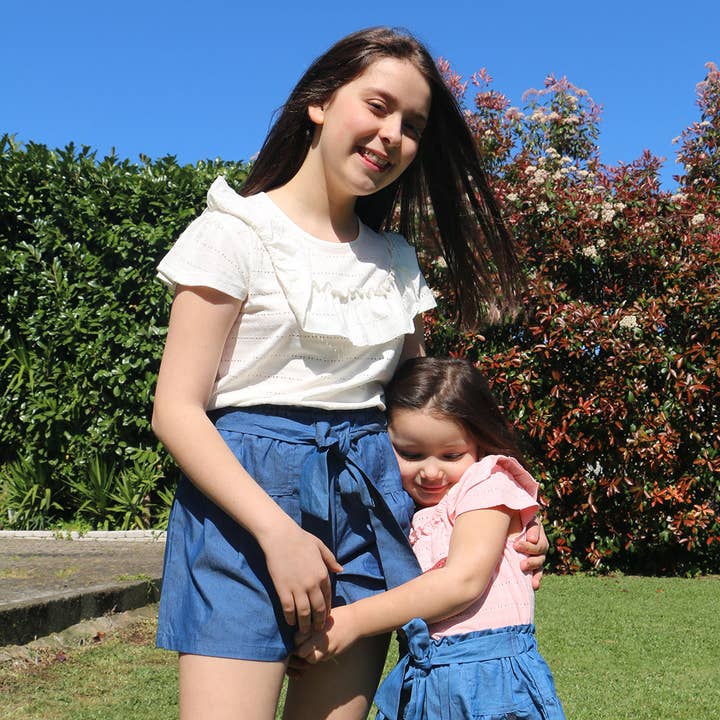 KIKI & GU – wholesale T-shirt – Kids – Girl's Sweater - Calem - Pearl