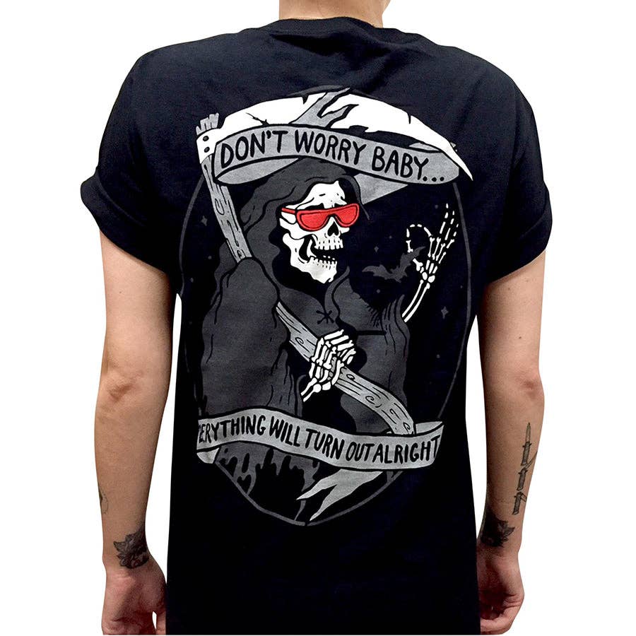 Stuntin Goods - Vendita all'ingrosso Maglietta serigrafata - Unisex - Maglietta per bambino Don't Worry12