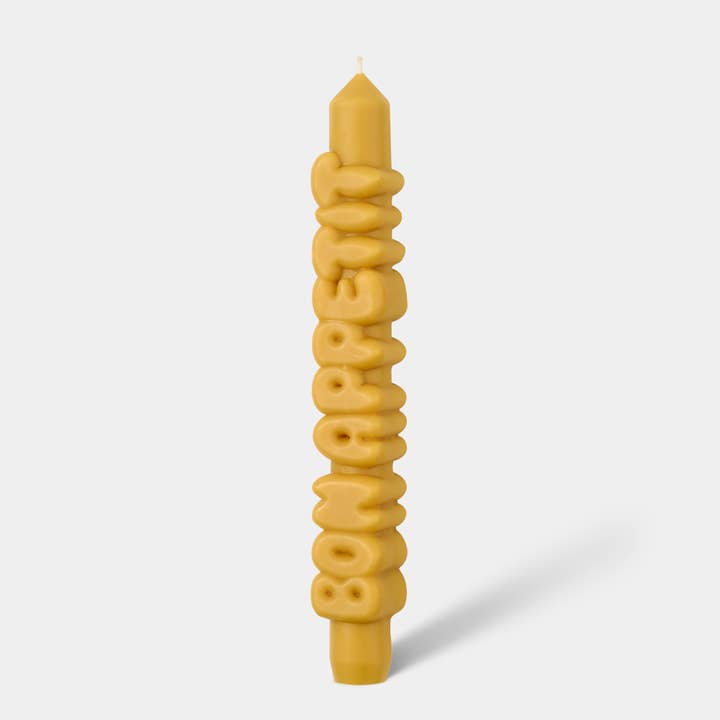 Bougie conique Bon Appétit - Fait main - Bougies coniques 3D pour la vente par CandleHand (Free Duties for US)