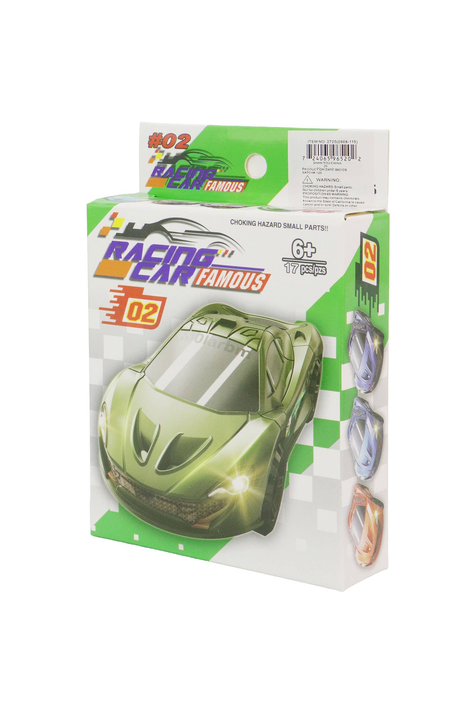 ASSORTED Racing Car Diy Building Block - 16 Box for wholesale on Faire8