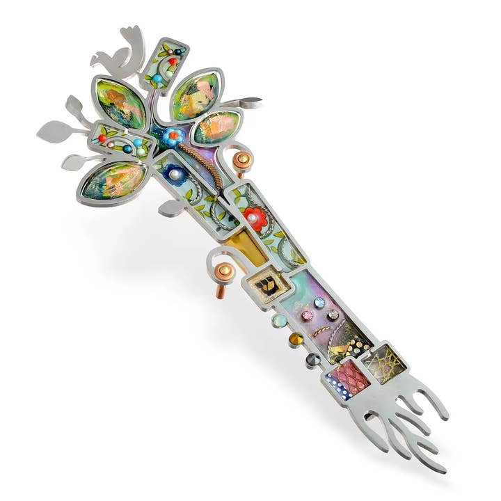 Seeka Tree of Life Judaic Mezuza voor wholesale door Seeka Jewelry and Judaica