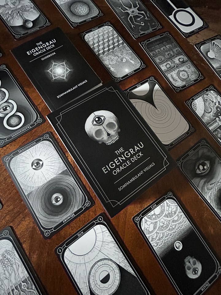 The Eigengrau Oracle Deck for wholesale by Somnambulant Visuals