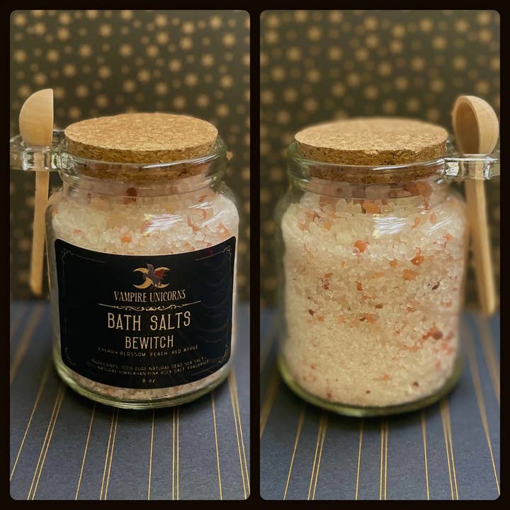 Vampire Unicorns - Wholesale Bath salts - Hand Blended Bath Salts / Bewitch Bliss Empower Prosperity3