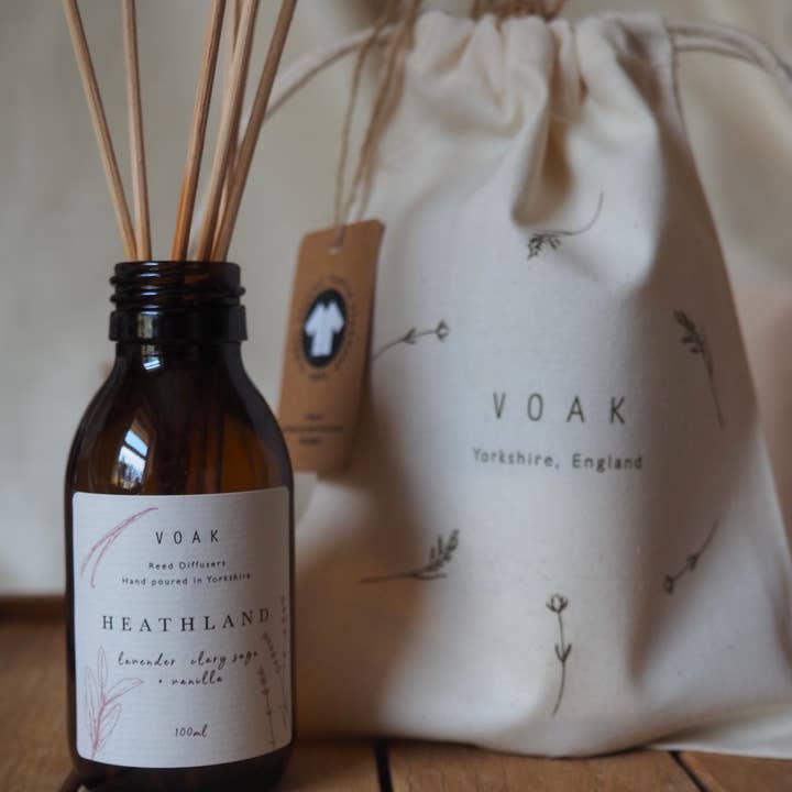 Heathland Reed Diffuser for wholesale by VOAK