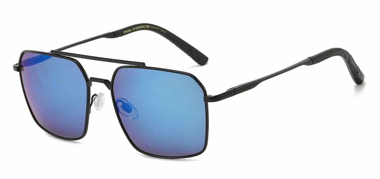 Sunrayzz Imports - Wholesale Sunglasses - Women's - AirForce Square Metallic Aviator av51715