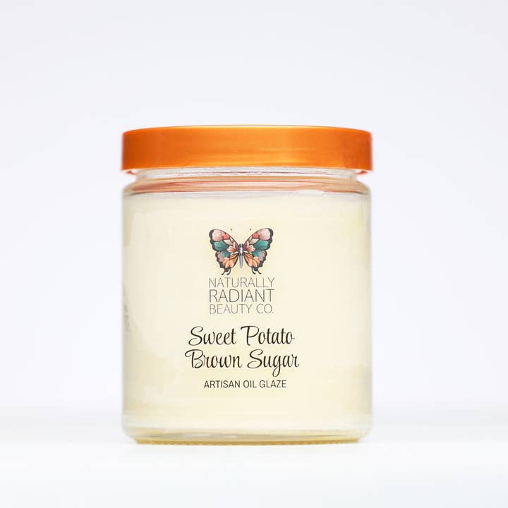 Naturally Radiant Beauty - Wholesale Bath/body oil - Sweet Potato Brown Sugar Artisan Oil Glaze1