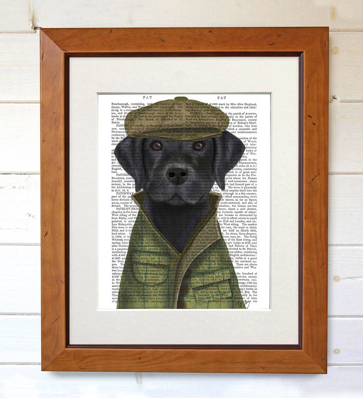 FabFunky Ltd - Wholesale Art Print - Black Labrador Country Dog book print / Art Print2