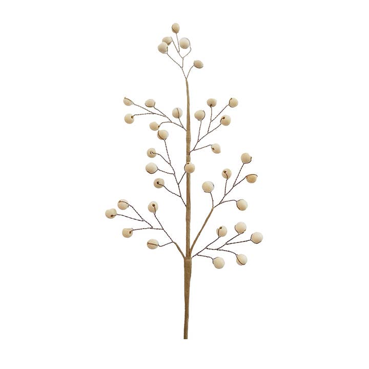 Branche de baies blanches artificielles de 26 pouces pour la vente par A&B Home Group Inc.