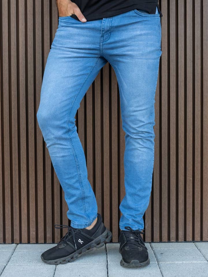 DANTE - Wholesale Jeans - Men's - Sandblast Elastic Jeans3