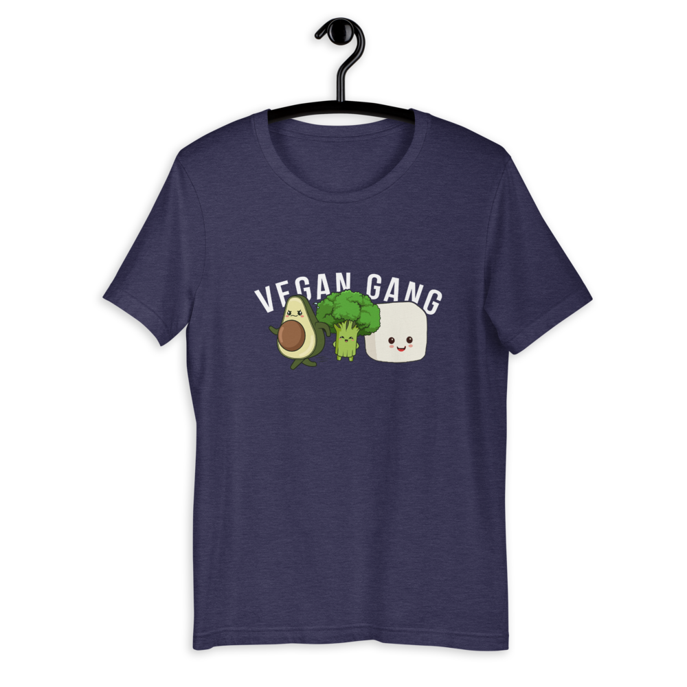 VEGANCLO - Wholesale Screen Printed T-Shirt - Unisex - VEGAN GANG | Unisex T-Shirt3