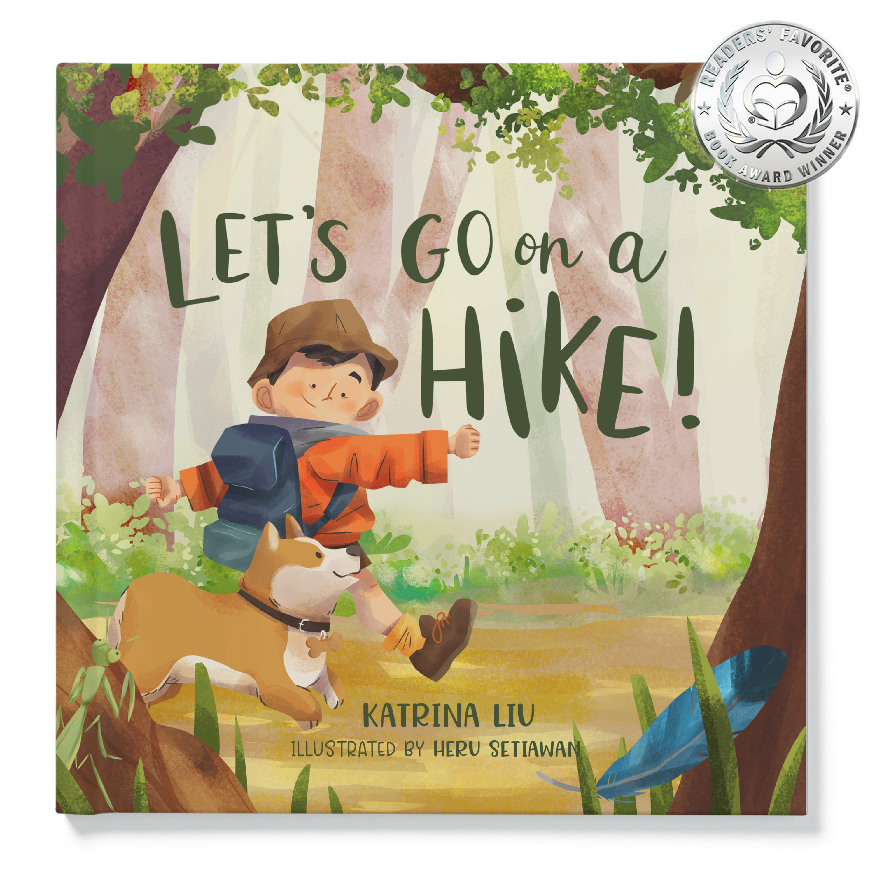 Lychee Press - Wholesale Preschool Book (3-5) - Let’s Go on a Hike! A Mindfulness Nature Picture Book0