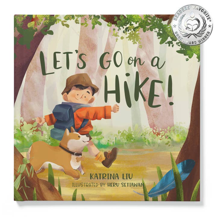 Lychee Press - Wholesale Preschool Book (3-5) - Let’s Go on a Hike! A Mindfulness Nature Picture Book