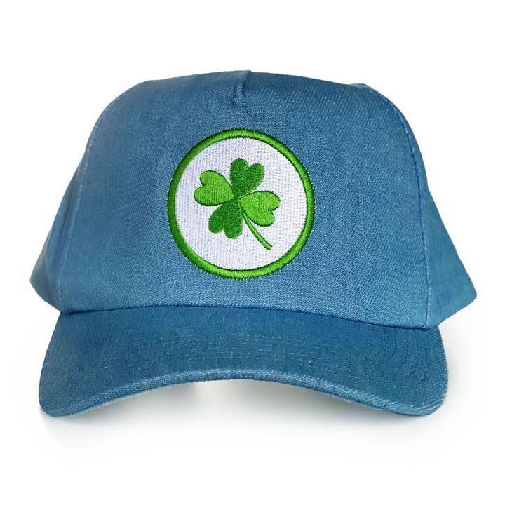 Chambray Clover Hat - St. Patrick's Day and other Purchase Wholesale st patrick's day hats. Free Returns & Net 60 Terms on Faire trending on Faire.